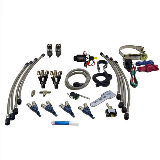 Sistema Nitroso Piranha Four Cylinder Nitrous Express NX 60005-00P (Sin Botella)