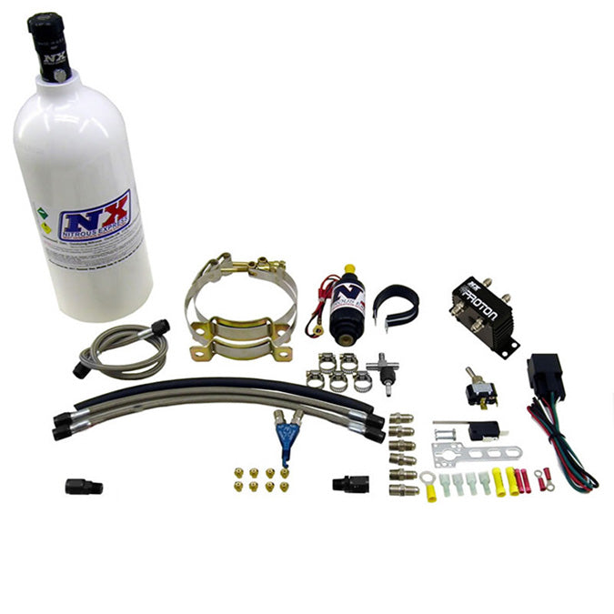 Sistema Nitroso Proton Monocilíndrico con Botella 2.5Lb Nitrous Express NX 61025-2.5P