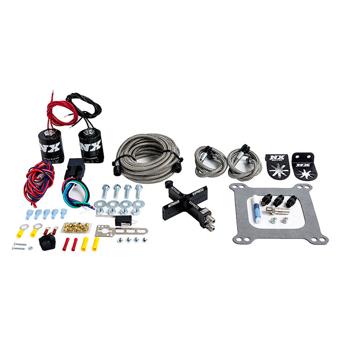 Sistema Crossbar Covert Stage 6 50-300Hp Nitrous Express NX 63041-00 (Sin Botella)