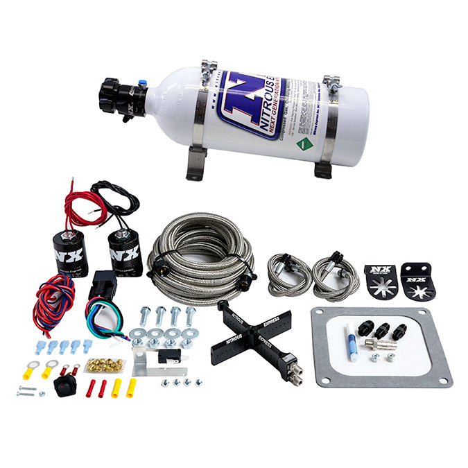 Sistema Barras Transversales Covert Stage 6 50-300Hp + Botella 5Lb Nitrous Express NX 63071-05