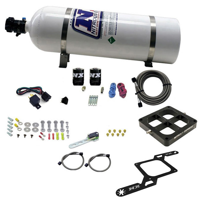 Sistema de Placa Billet Crossbar Nitrous Express NX 63570-15 100-500Hp