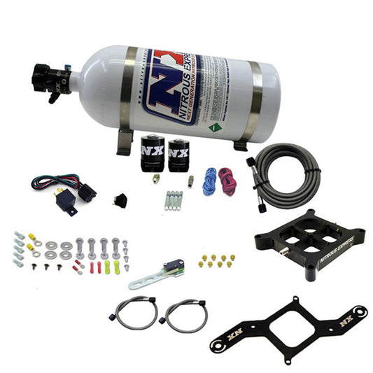Sistema de Barra Transversal Billet 4150 250-750Hp Nitrous Express NX 63840-10 con Botella de 10Lb