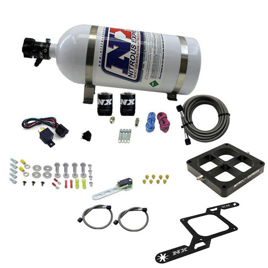 Sistema de Placa Billet Crossbar Nitrous Express NX 63870-10 250-750Hp con Botella 10Lb