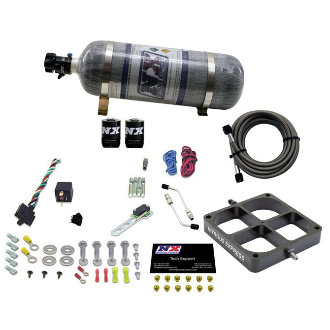 Sistema de Placa Billet Crossbar Nitrous Express NX 63980-12 100-500Hp
