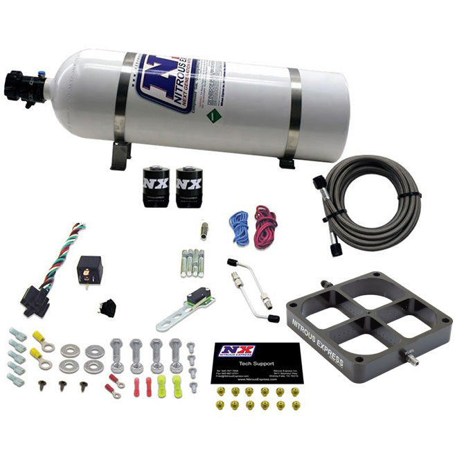 Sistema de Placa Billet Crossbar Nitrous Express NX 63980-15 (100-500Hp)