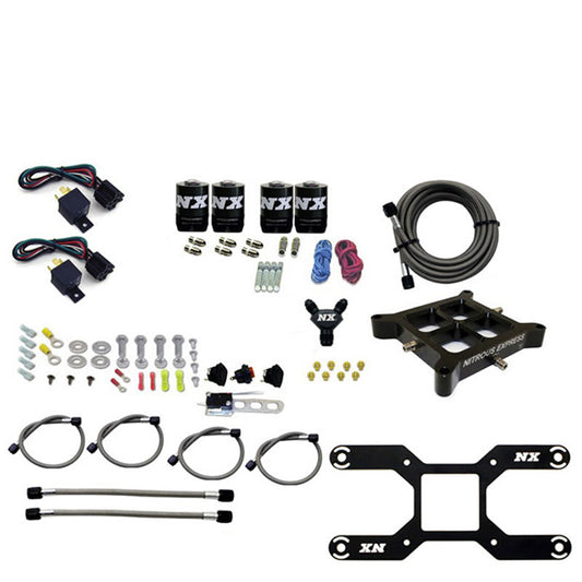 Sistema Crossbar Billet 4150 Nitroso NX 66042-00 Doble Etapa 100-1000Hp