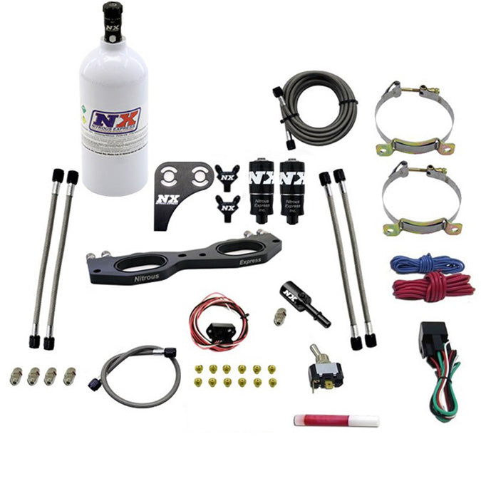Sistema de Placa de Nitroso Polaris RZR 900 con Botella 2.5Lb Nitrous Express NX 67001-2.5P