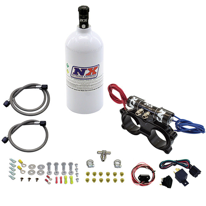 Sistema de Placa de Nitroso Honda Talon SXS con Botella 2.5Lb Nitrous Express NX 67015-2.5P