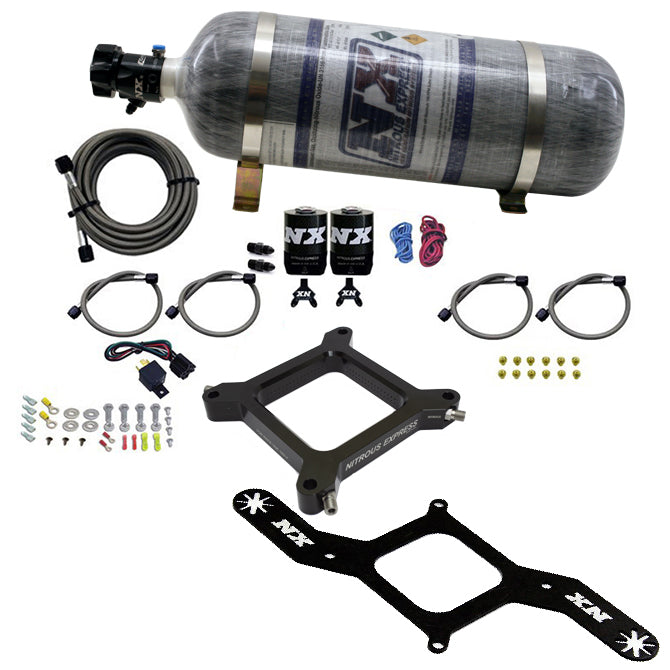 Plato 4150 Assassin Stage 6 50-300Hp con Botella Carbono 12Lb Nitrous Express NX 67040-12
