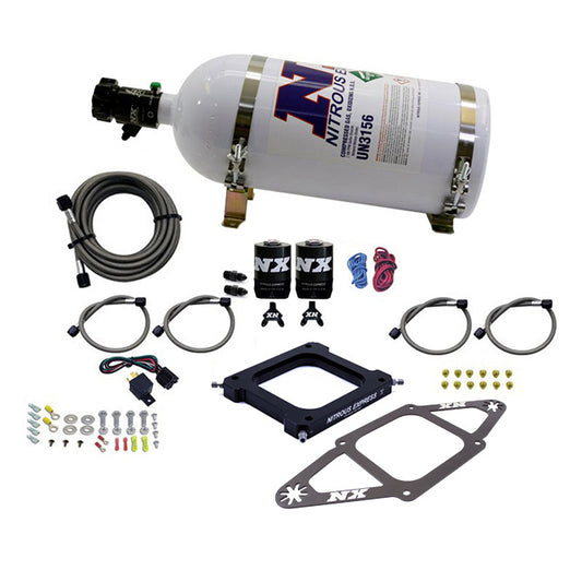 Kit Nitroso Assassin Plate Gasoline Stage 6 50-300Hp + Botella 10Lb Nitrous Express NX 67070-10