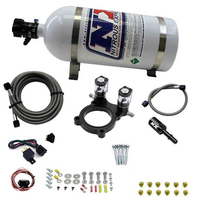 Sistema de Nitroso con Placa para Can Am Maverick 1000cc y Botella 5Lb Nitrous Express NX 67200-05P