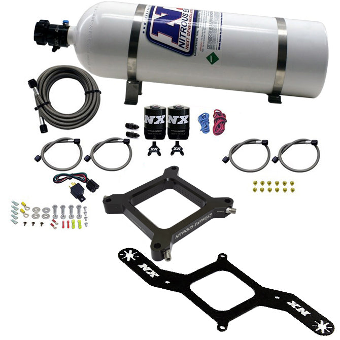 Placa Assassin Alcohol Stage 6 100-300Hp con Botella 15Lb Nitrous Express NX 67245-15