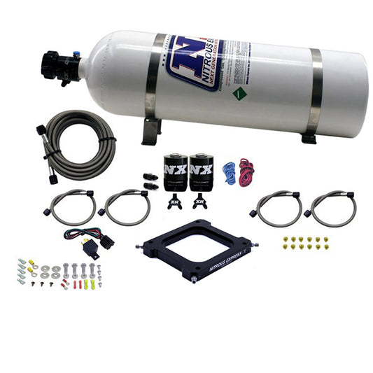 Kit Nitroso NX 67575-15 Assassin Pro-Power 4500 Alcohol 100-500Hp con Botella 15Lb
