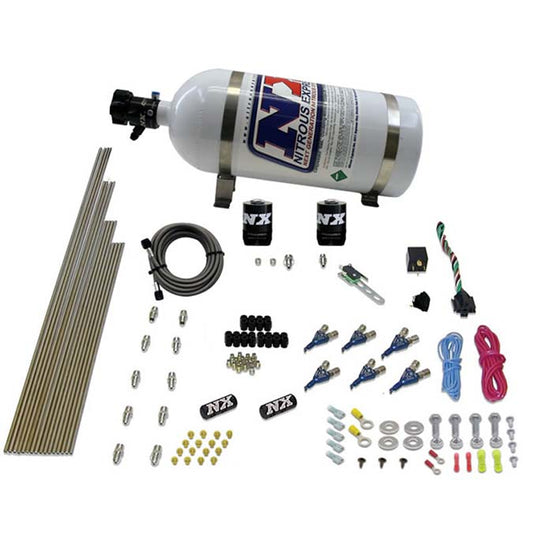 Kit Nitroso NX 80006-10 6 Cilindros Inyección Directa 150-375Hp (Botella 10Lb)