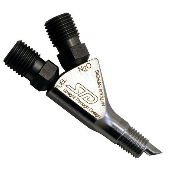 Inyector Nitroso Recto S.T.D con Racores 1/16 NPT Nitrous Express NX 80018