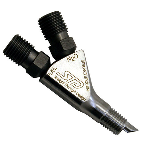 Inyector Nitroso Recto S.T.D con Racores 1/16 NPT Nitrous Express NX 80018