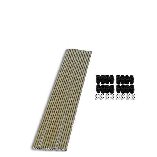 Kit de Tubos 8 Cil. con Racores y Manguitos Nitrous Express NX 80085