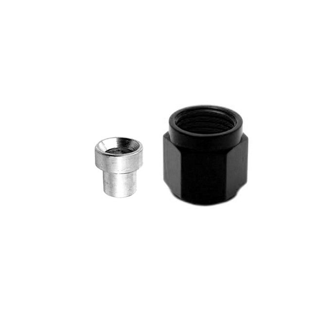 Racores AN3 y Manguito Negro Nitrous Express NX 80090BLK