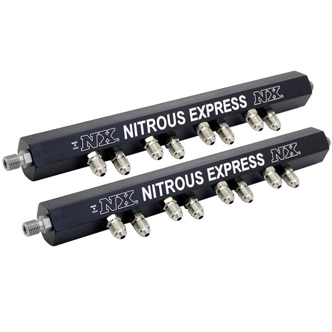 Raíles de Inyección con Racores Nitrous Express NX 90001