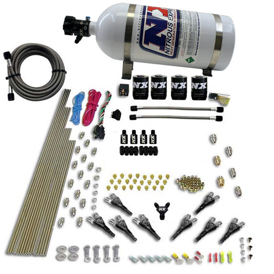Kit Nitroso NX 90006-10 Shark 8 Cil. 4 Solenoides (200-500Hp)