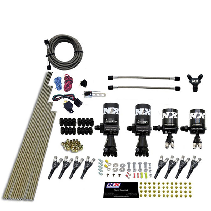 Kit Nitroso NX 90506-00 Direct Port Lightning 375 Solenoides 8 Cilindros