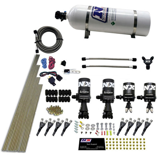Kit Nitroso Nitrous Express NX 90506-15 8 Cilindros 200-2100Hp