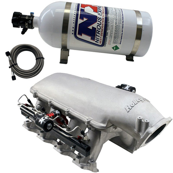 Colector Holley Hi-Ram para Culatas LS7 con Nitroso Direct Port Nitrous Express NX INTAKE024