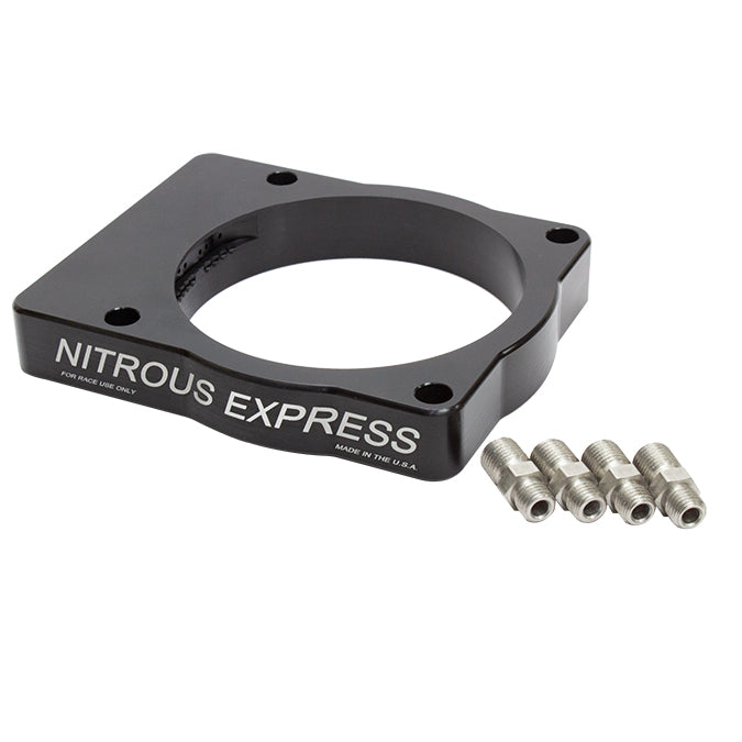Plato Hemi 90mm con Racores Nitrous Express NX NP990