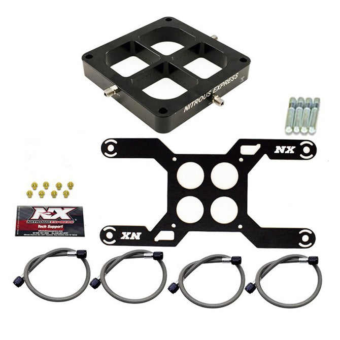 Placa de Refuerzo Billet Doble Etapa 4500 Brida 100-1000Hp Nitrous Express NX NX647