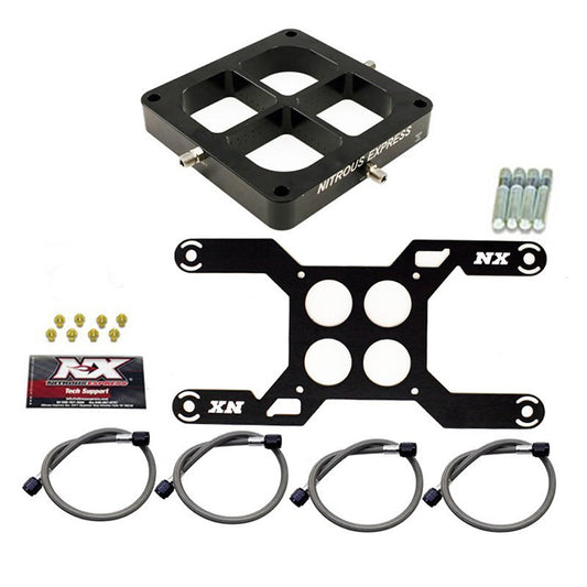 Placa de Refuerzo Billet Doble Etapa 4500 Brida 100-1000Hp Nitrous Express NX NX647