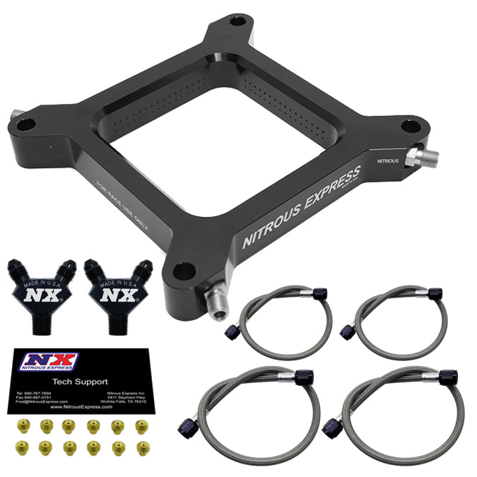 Kit Conversión Placa 4150 Assassin Pro Power 100-500Hp Nitrous Express NX NX675