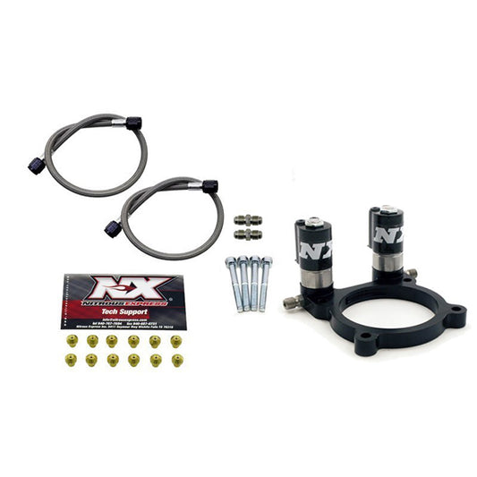 Conversión de Placa de Nitroso con Solenoides Integrados Ford 3.5/3.7 Nitrous Express NX NX952