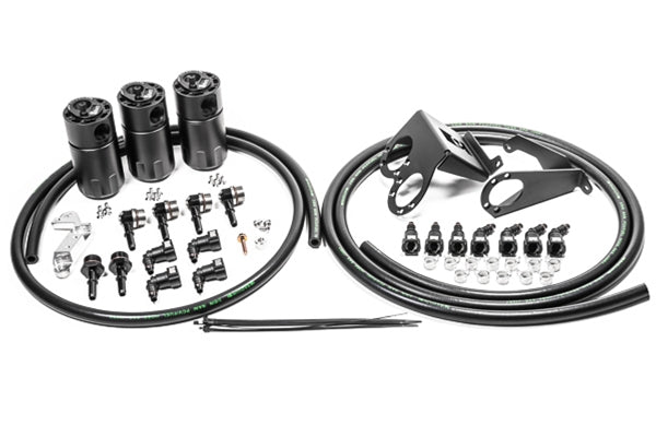 Kit Triple Catch Can Fluid Lock Radium Engineering Chevrolet Corvette LT1 2014-2019