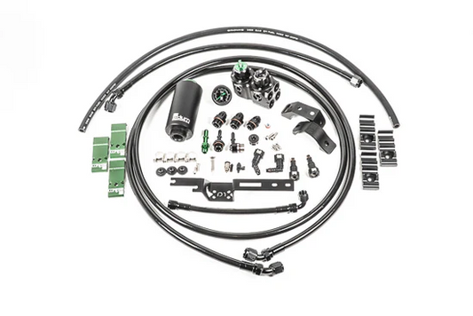 Kit de Fontanería para Soporte de Bomba Radium Engineering con Filtro Microglass para Honda Civic Type R 2017-2021
