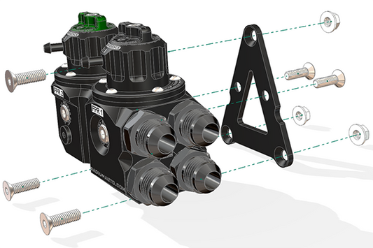 Regulador Doble de Presión de Combustible DFPR Radium Engineering 20-1102