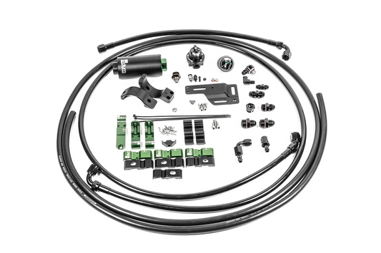 Kit de Fontanería de Soporte Bomba, Filtro Inox Radium Engineering Mitsubishi EVO 1-6