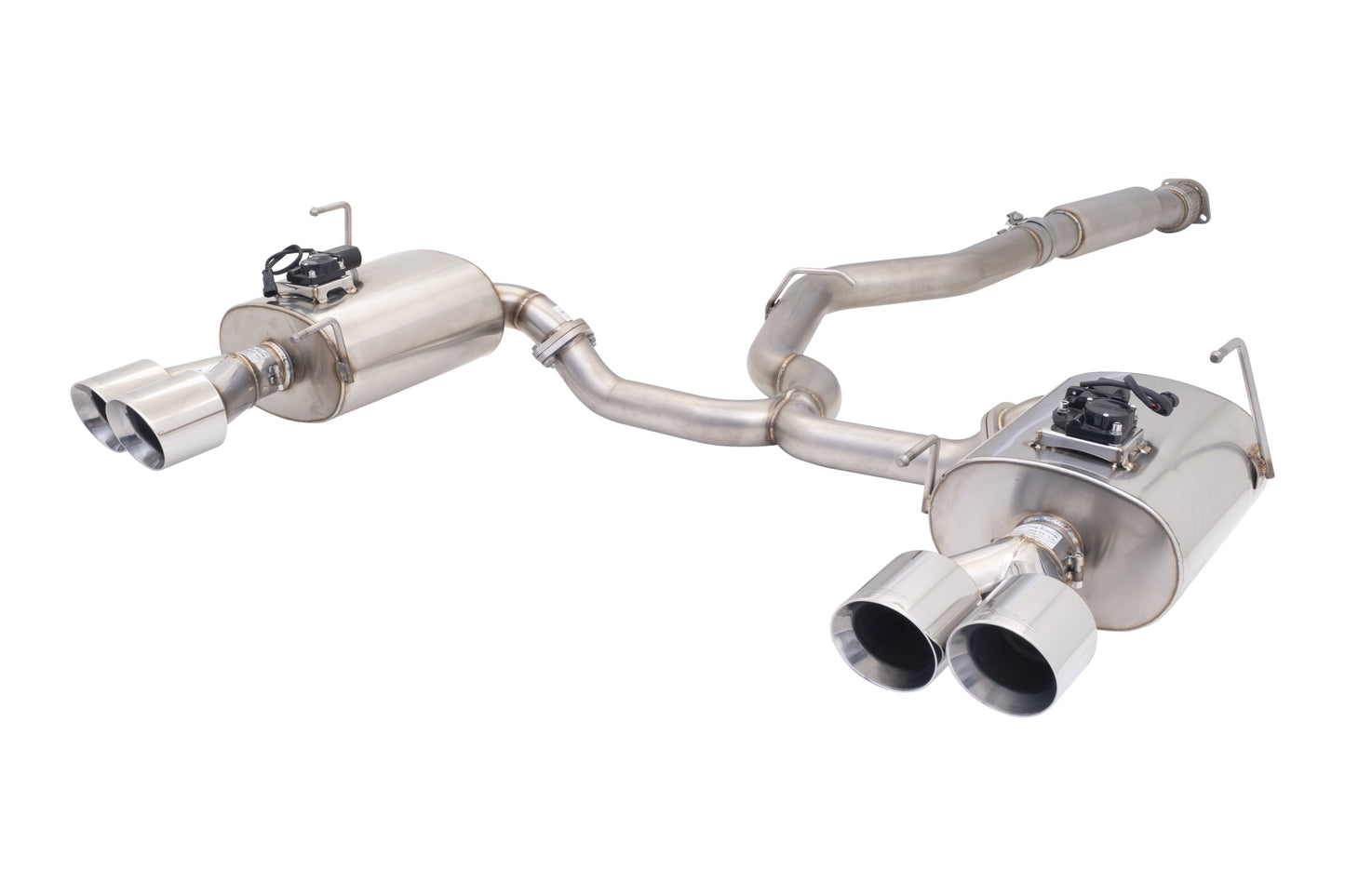 Sistema de Escape XForce Varex para Subaru IMPREZA WRX SEDAN (G3) 2011-2014 S2 (Acero Inox) - Imagen 2