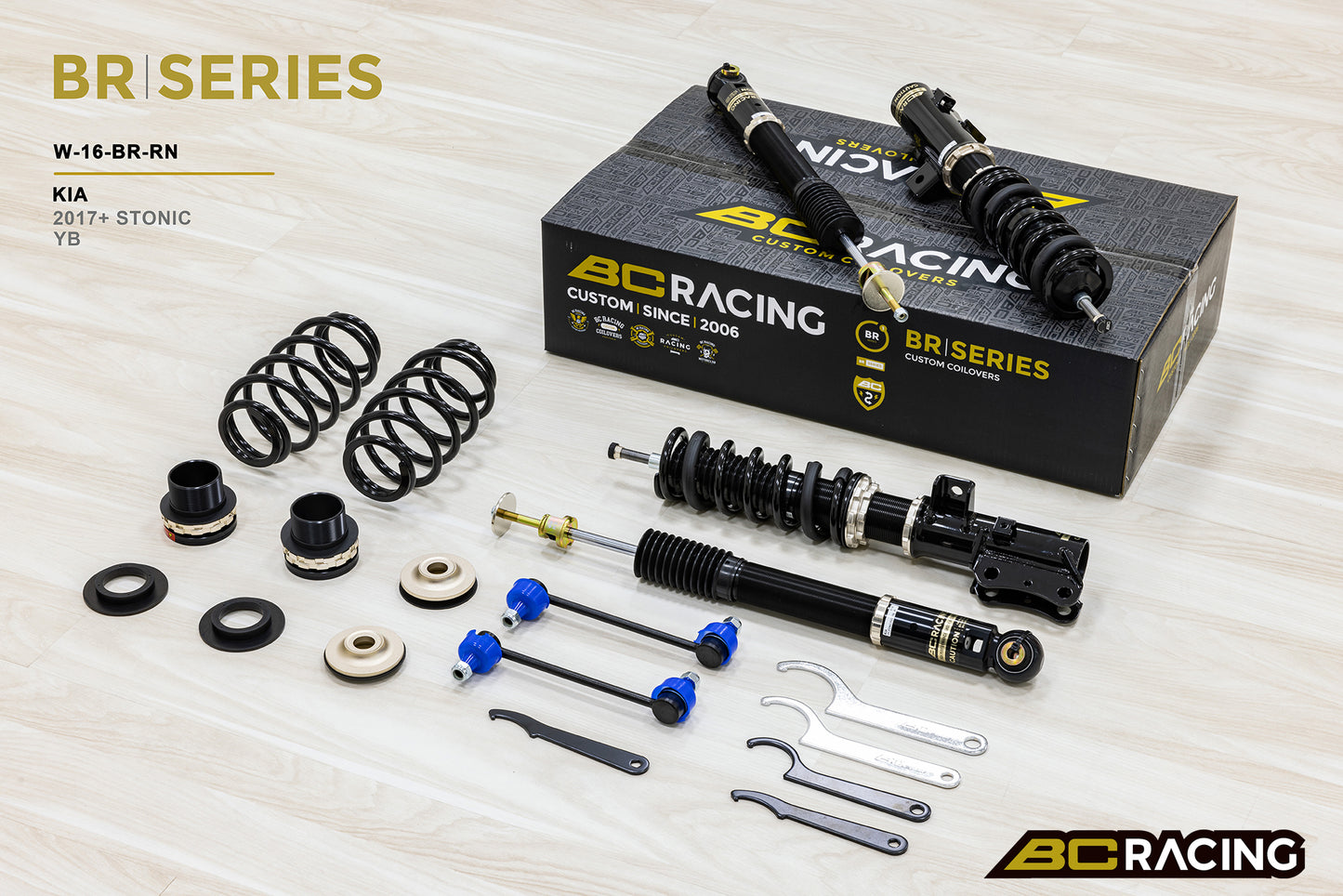 Suspensión de Rosca BC Racing W-16-BR-RN para KIA Stonic FWD YB 2017+