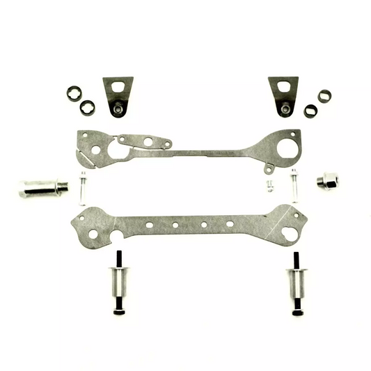 Kit de Conversión de Cremallera de Dirección Delantera E90 Wisefab WF5591 para Ford Mustang S550