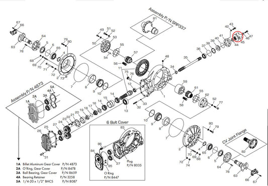 Yugo de Transmisión Winters, 1350, Acero, 10 Estrías 3588