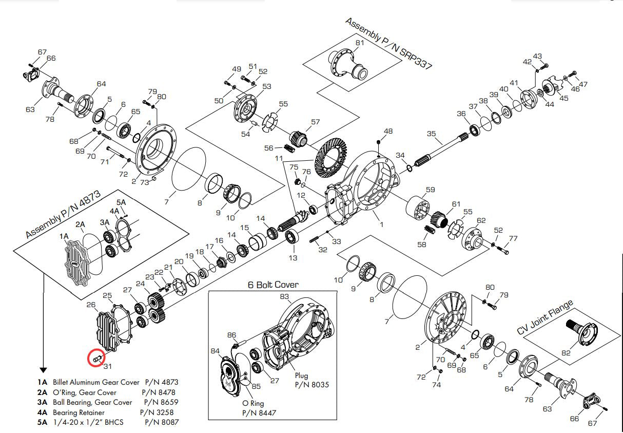 Tuerca de Acero Winters 3/8"-16 para Tapa - Imagen 3