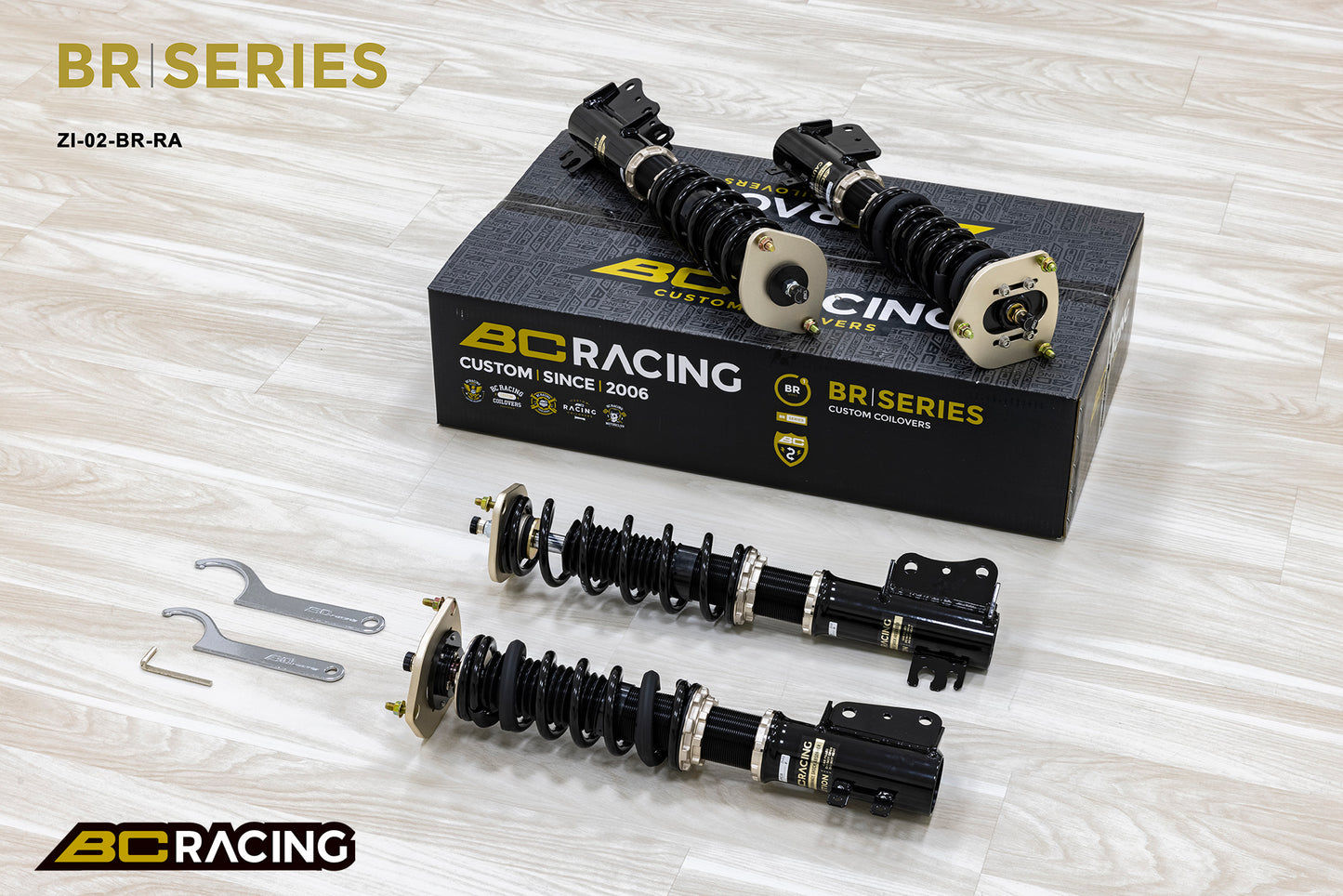 Suspensión de Muelles BC Racing ZI-02-BR-RA para Lancia Delta Integrale Evoluzione 1991-1993 - Imagen 2