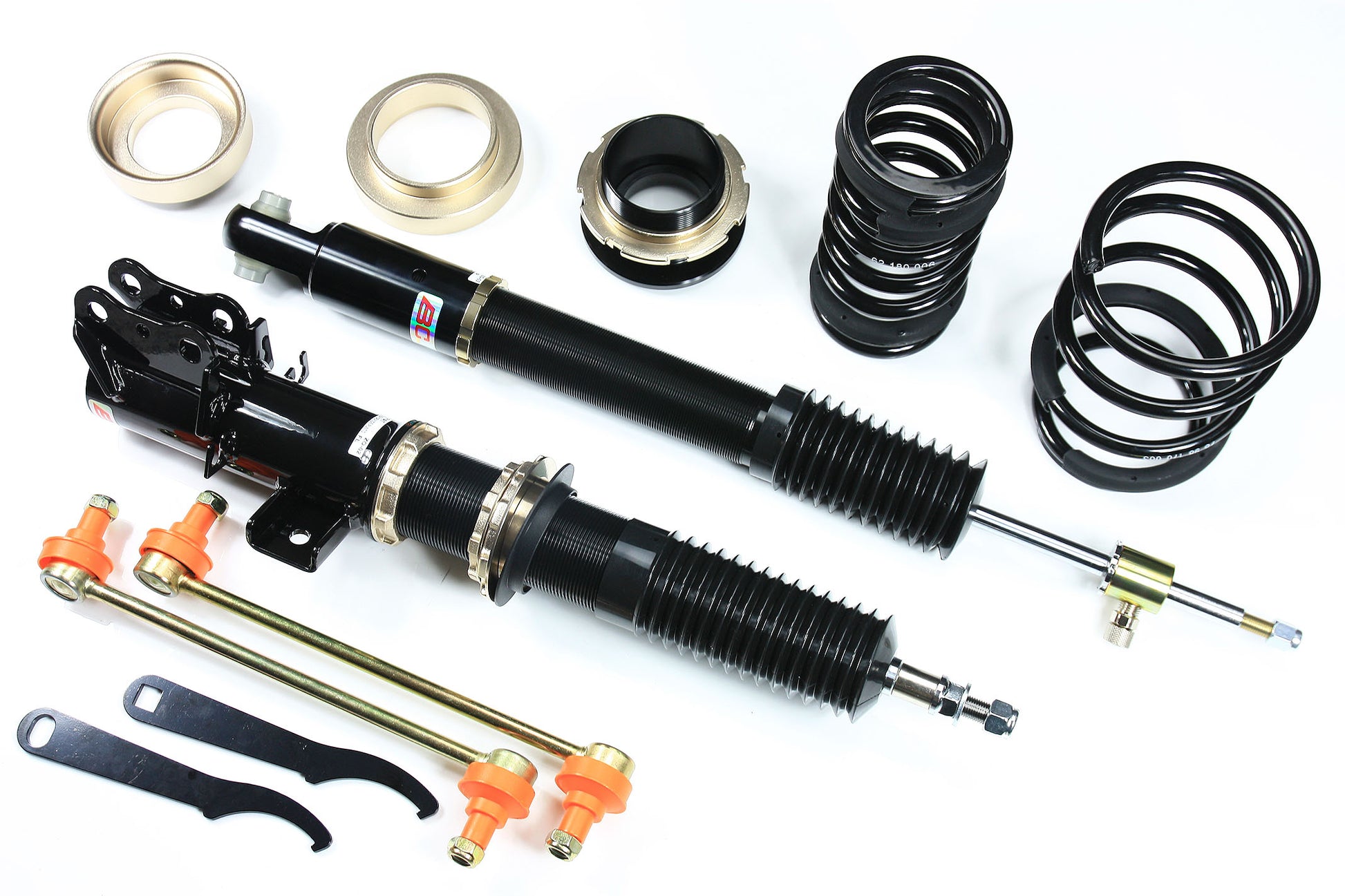 Suspensión de Muelles Helicoidales BC Racing ZO-02-BR-RN para Fiat Grande Punto SCCS 2005+