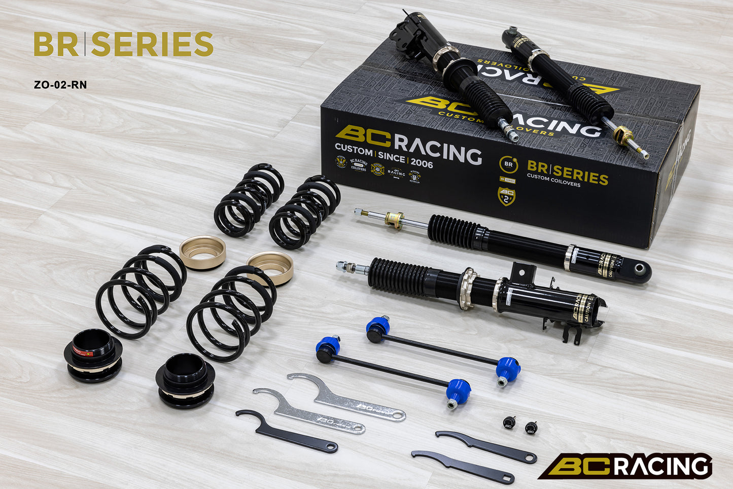 Suspensión de Muelles Helicoidales BC Racing ZO-02-BR-RN para Fiat Grande Punto SCCS 2005+ - Imagen 3