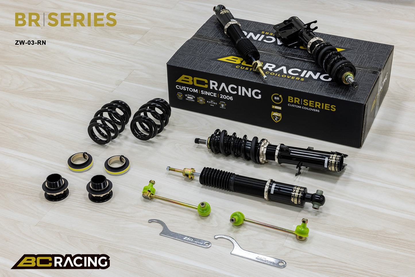 Suspensión de Muelles Helicoidales BC Racing ZW-03-BR-RN para Holden Commodore VT-VZ