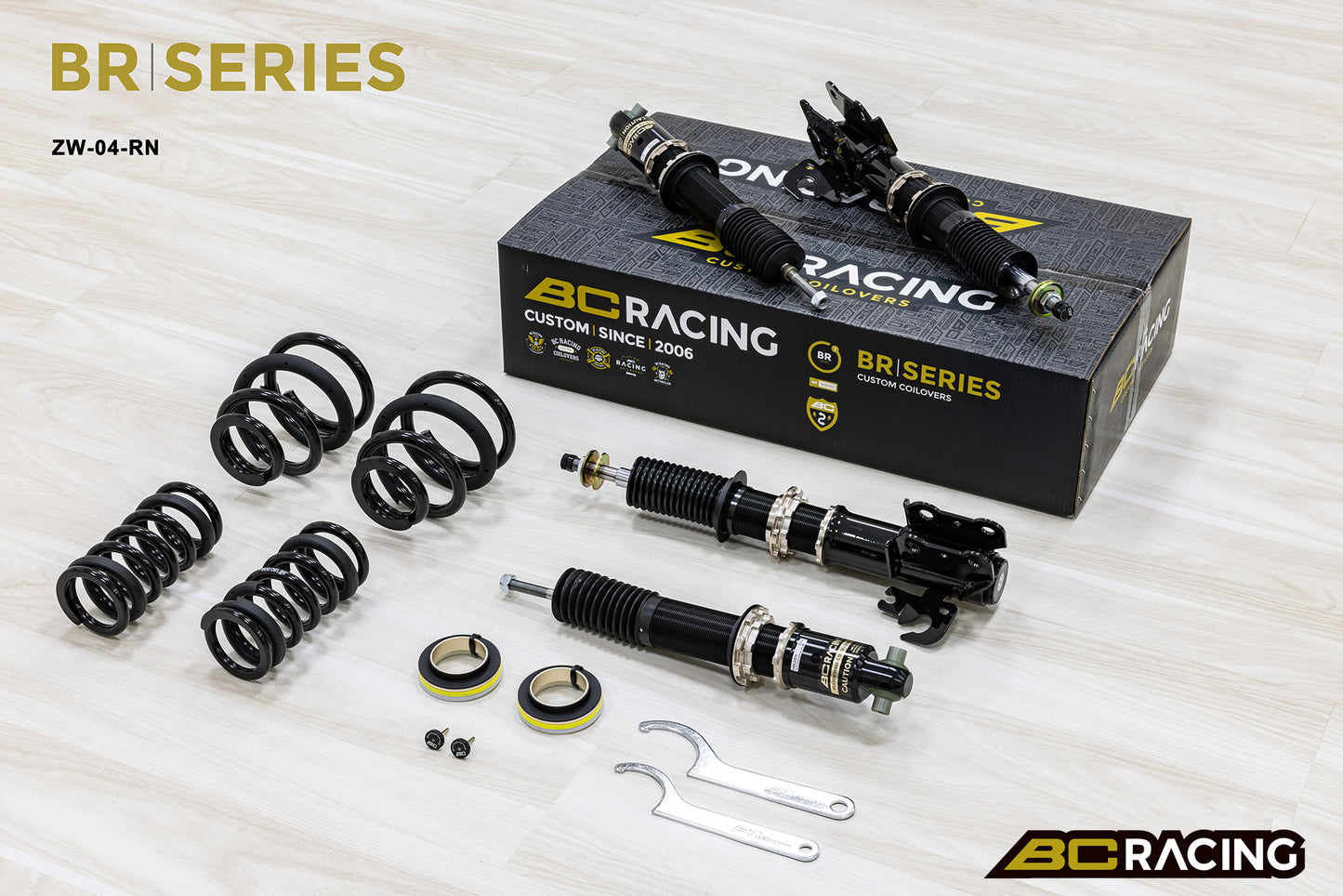 Suspensión de Rosca BC Racing ZW-04-BR-RN para Holden Commodore VF 2014+ - Imagen 2
