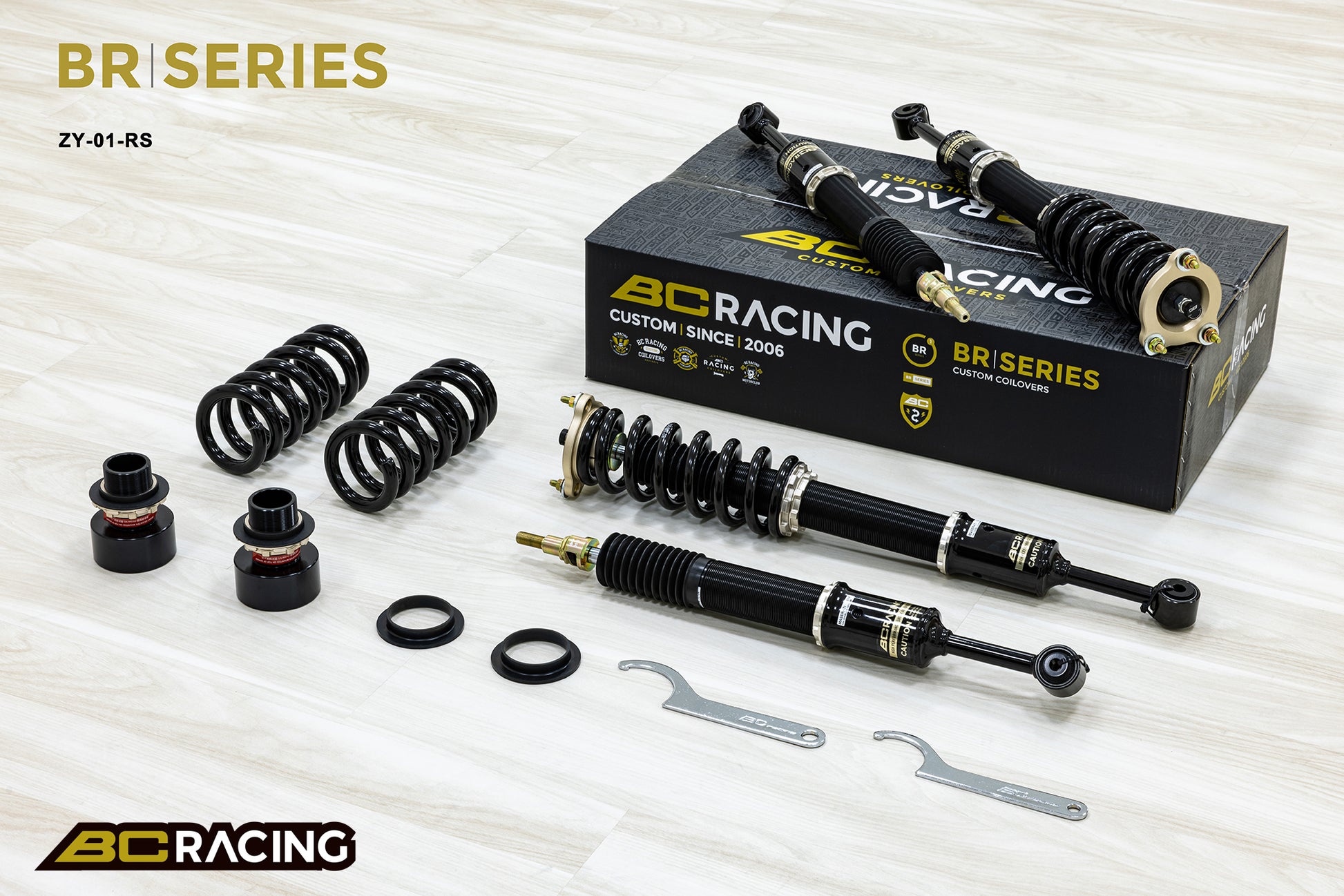 Suspensión de Muelles BC Racing BR-RS para Maserati Ghibli III M157 2014+ - Imagen 3