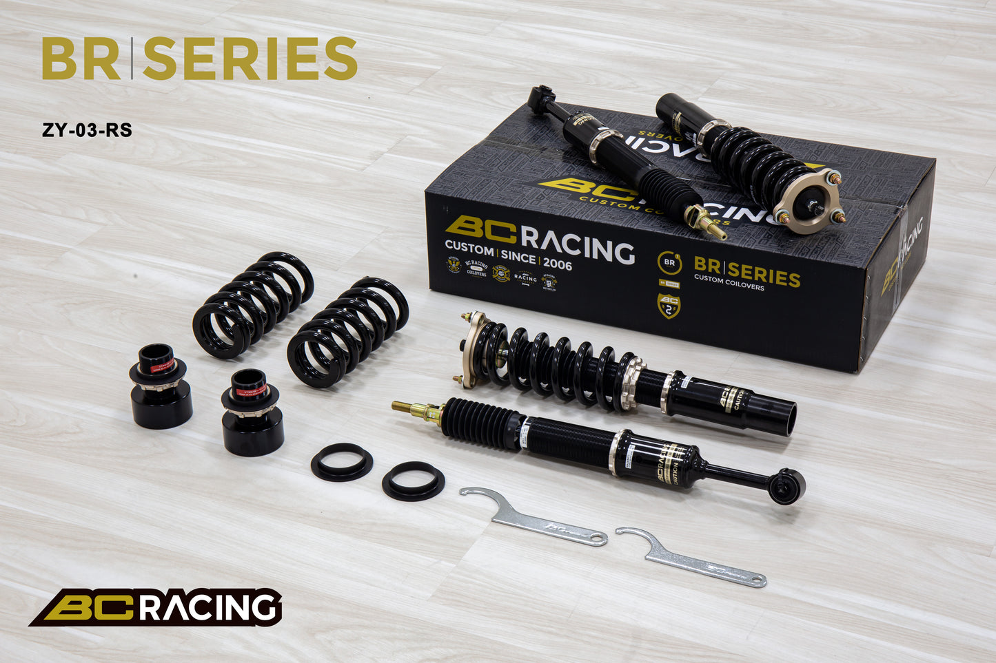 Suspensión de Muelles BC Racing BR-RS para Maserati Ghibli S Q4 AWD M157 2014+ - Imagen 3