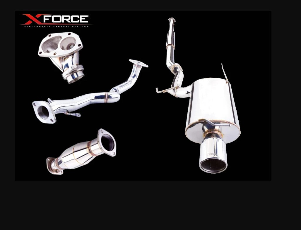 Sistema de Escape XForce Mitsubishi Lancer EVO 7/8/9 (01-07)