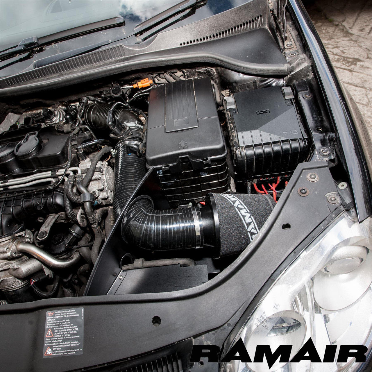 Kit Admisión Directa Ramair JSK-147-BK Audi Q3 8UB/8UG 2.0 TFSI - Imagen 2